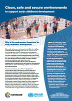 clean and safe environments for ecd