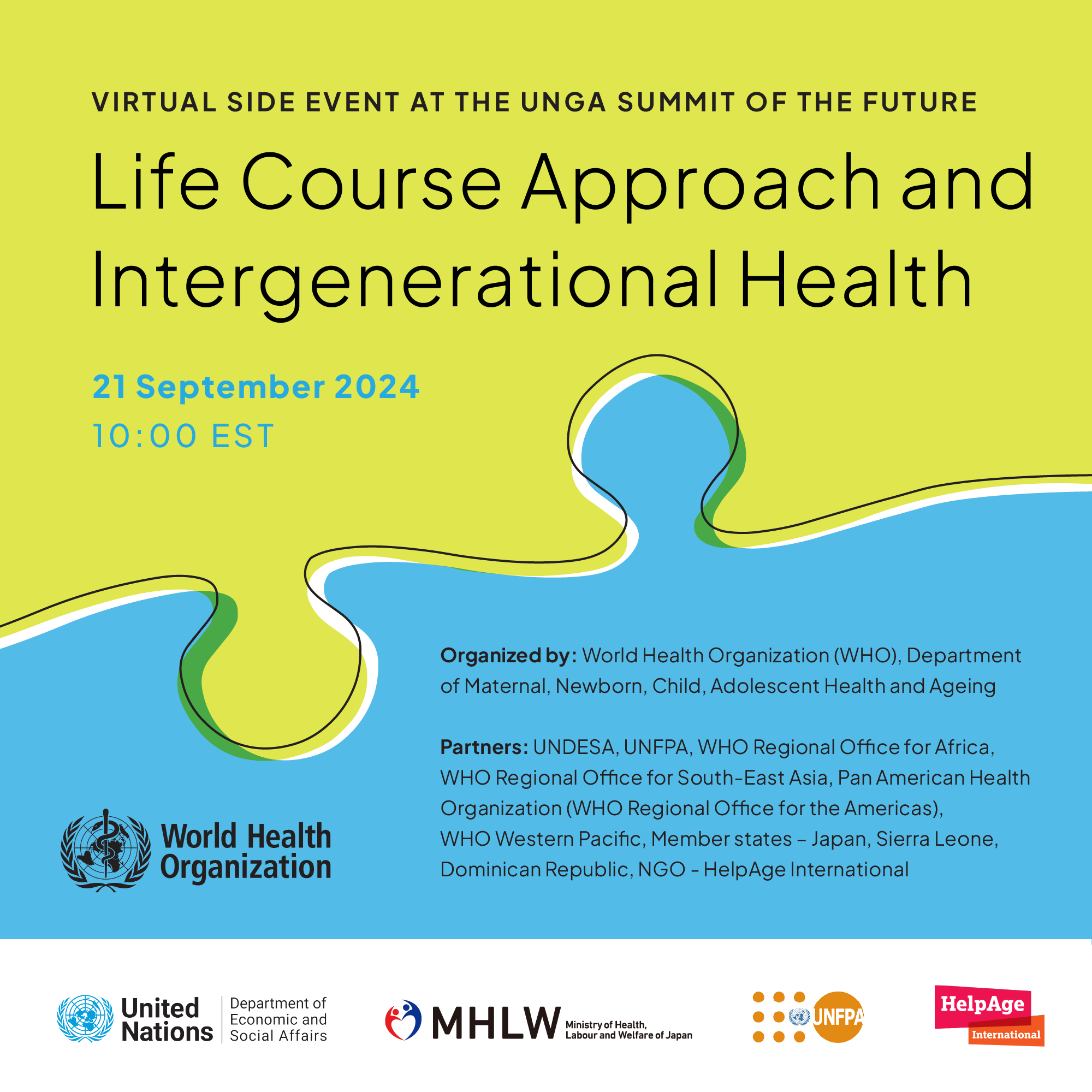 Life course approach and intergeneration virtual side event