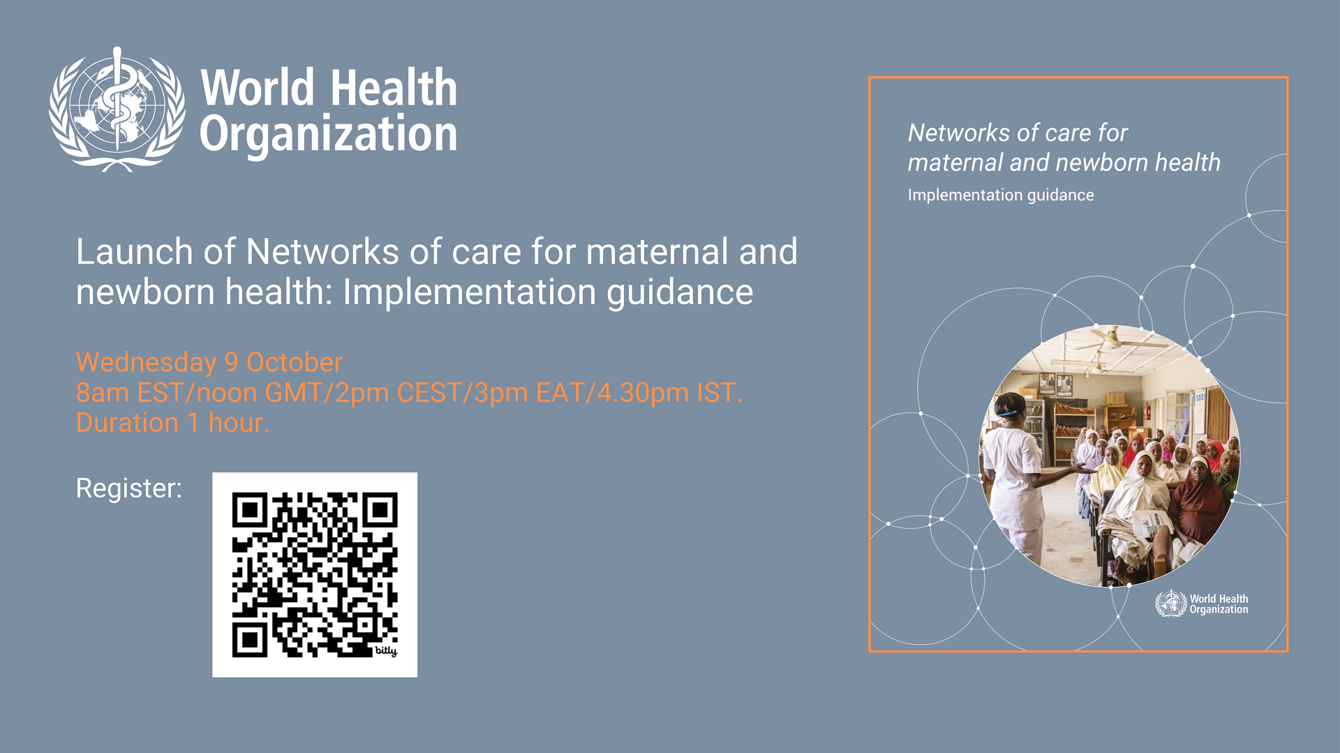 Launch of the Networks of Care for maternal and newborn health implementation guidance