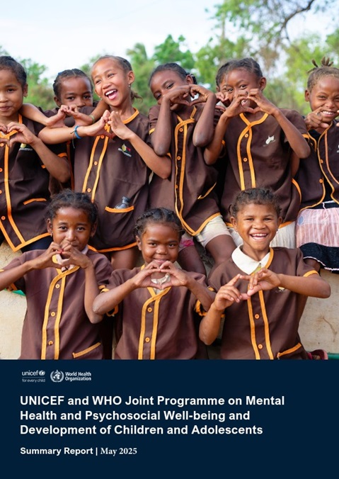 Summary Report for UNICEF-WHO Joint Programme on mental health of children and adolescents