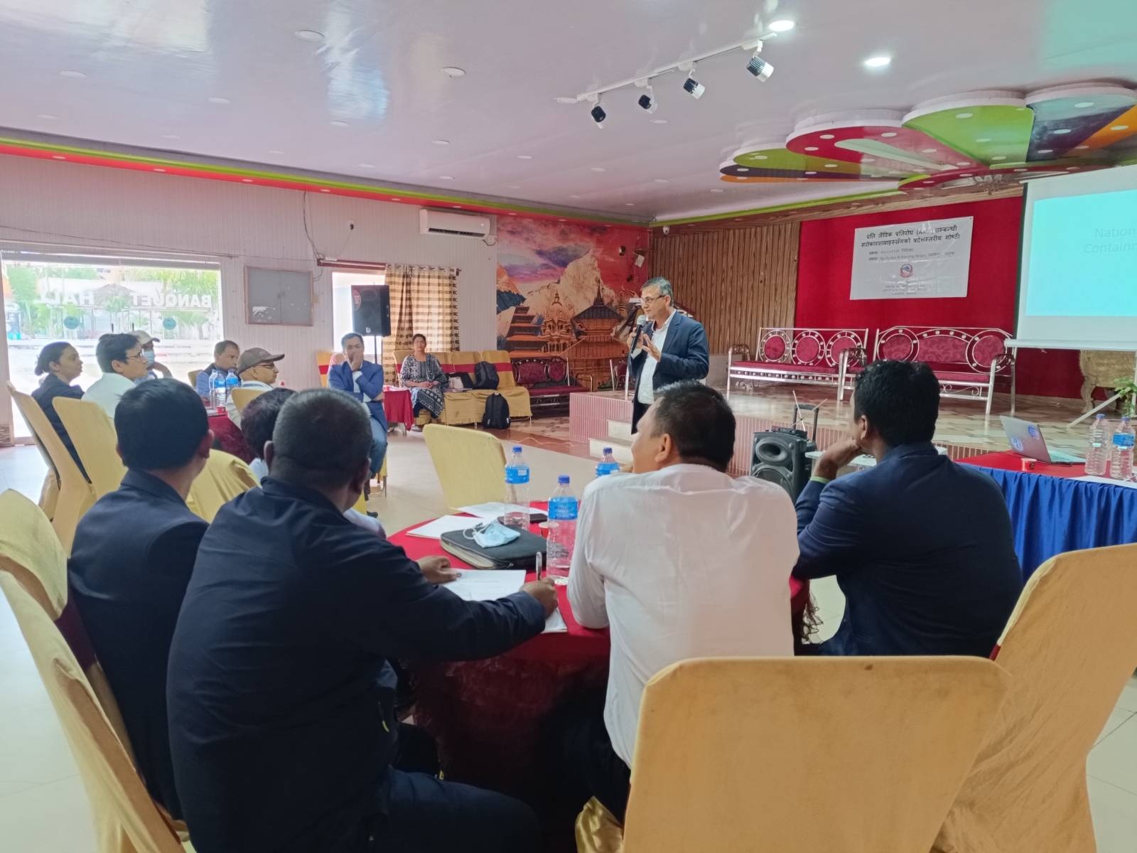 Dr Madan Kumar Upadhyay_MoHP_AMR Containment strategies and relevant challenge_Orientation_Madhesh_Nepal