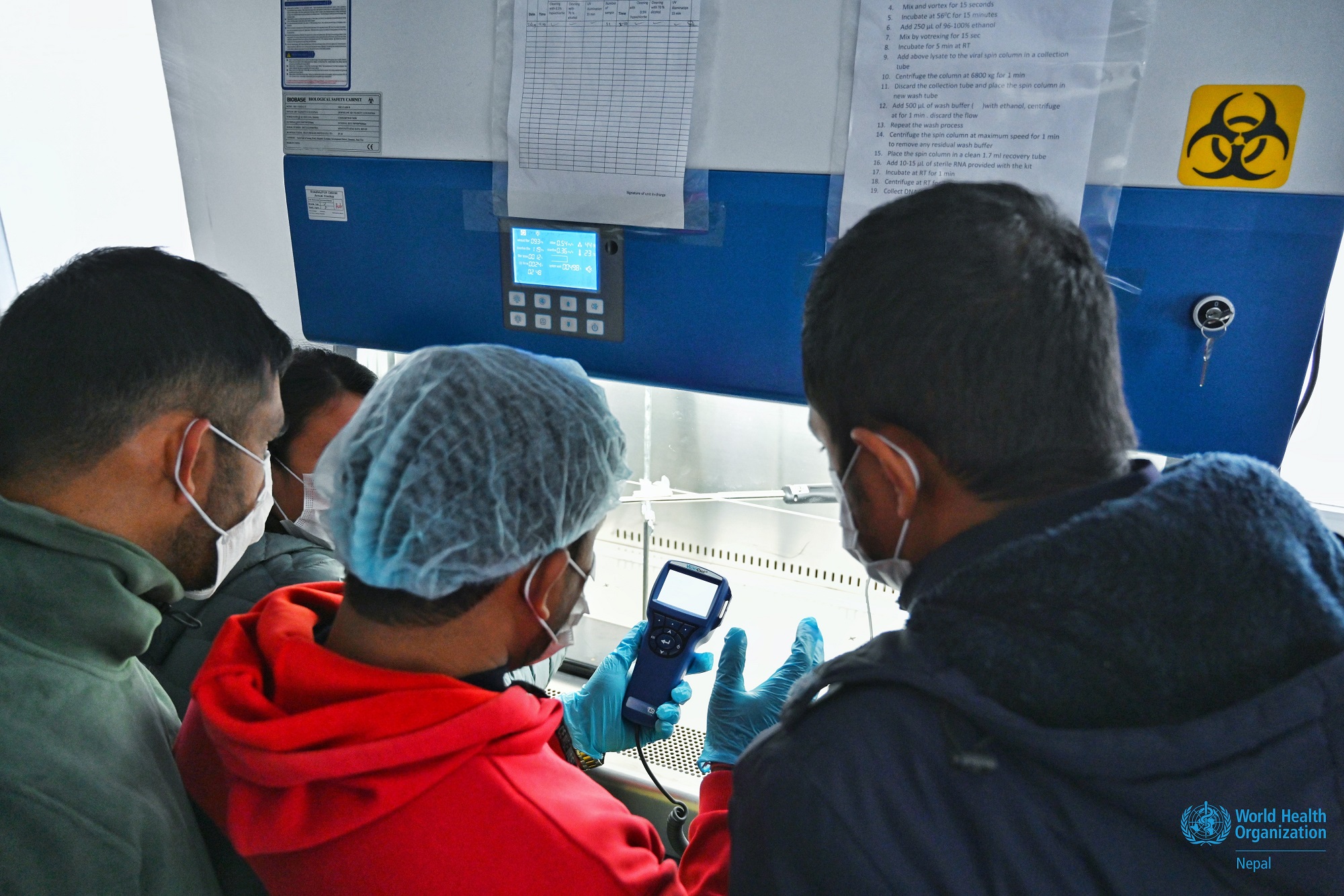 Nepal Conducts Biosafety Cabinet Certification Training for the first time