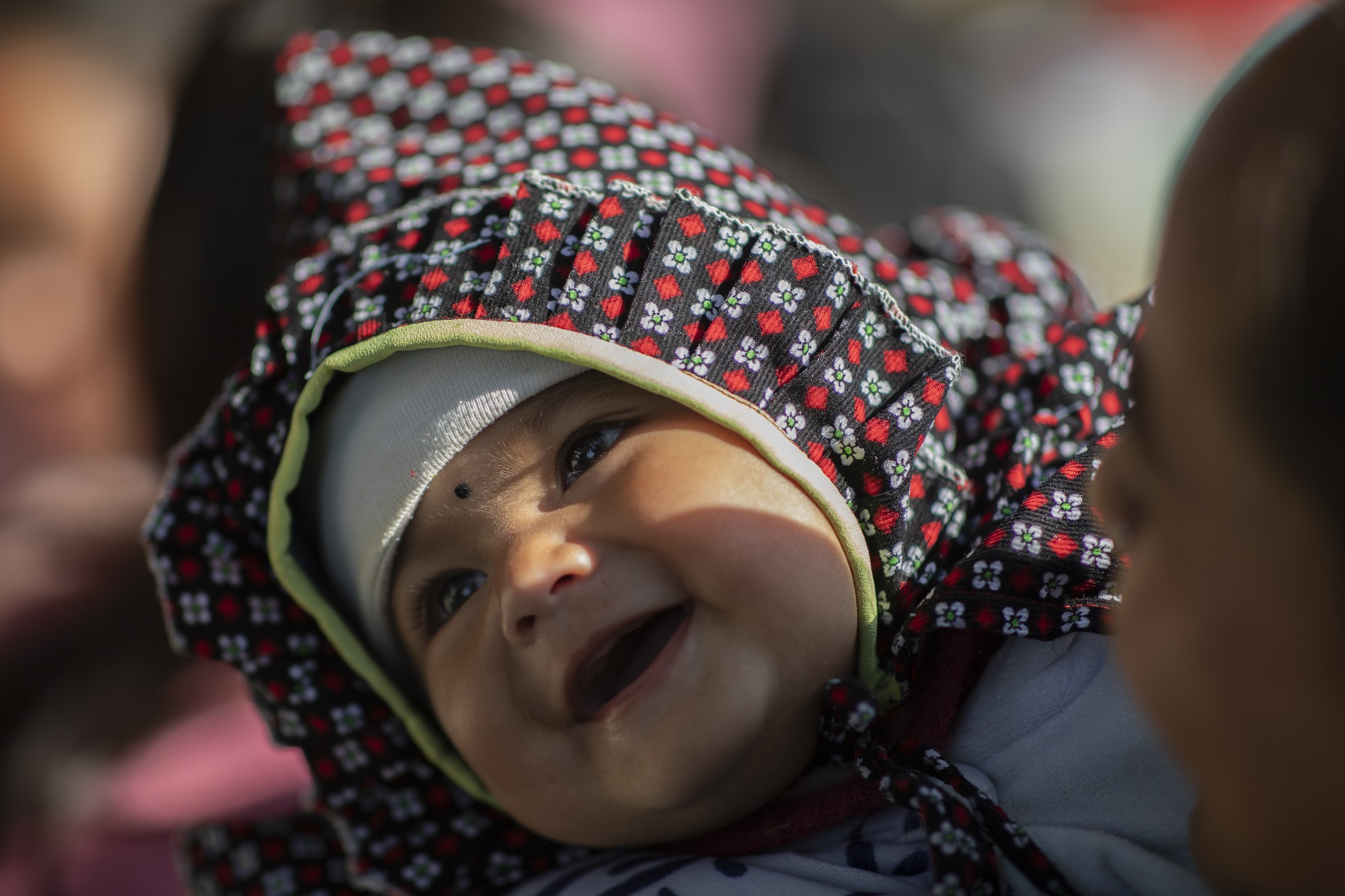 A baby at the premises of the Family Planning Association of Nepal at Surkhet, Karnali Province, Nepal