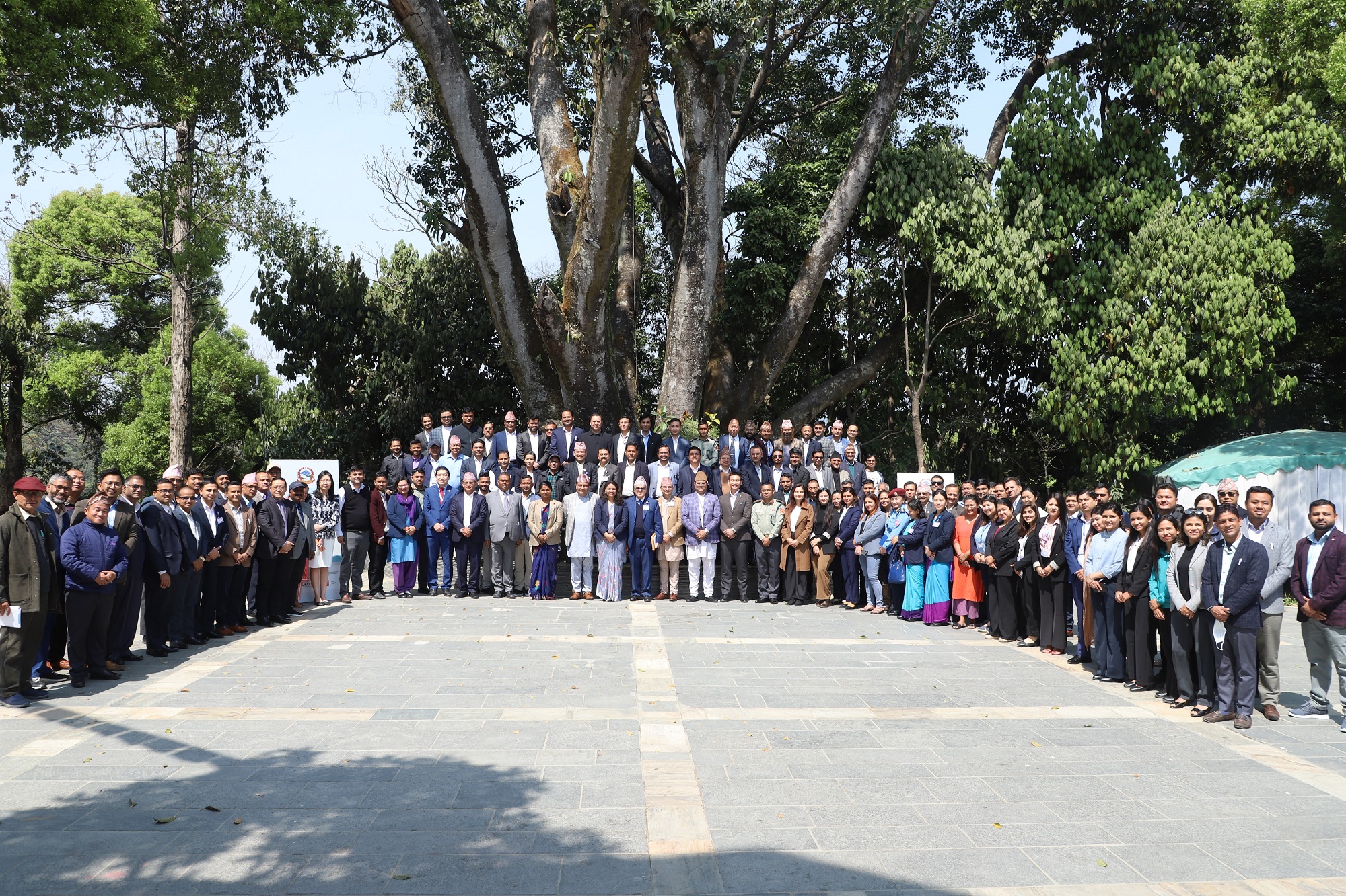 Participants from the National International Health Regulations-Performance of Veterinary Services Bridging Workshop held in Bagmati Province, Nepal