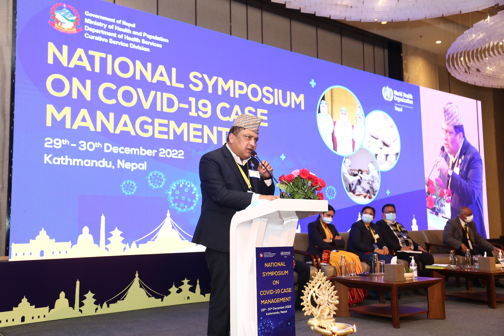 National Symposium on COVID-19 Case Management_Dr Roshan Pokhrel_Secretary_1_Nepal_IMG_4288