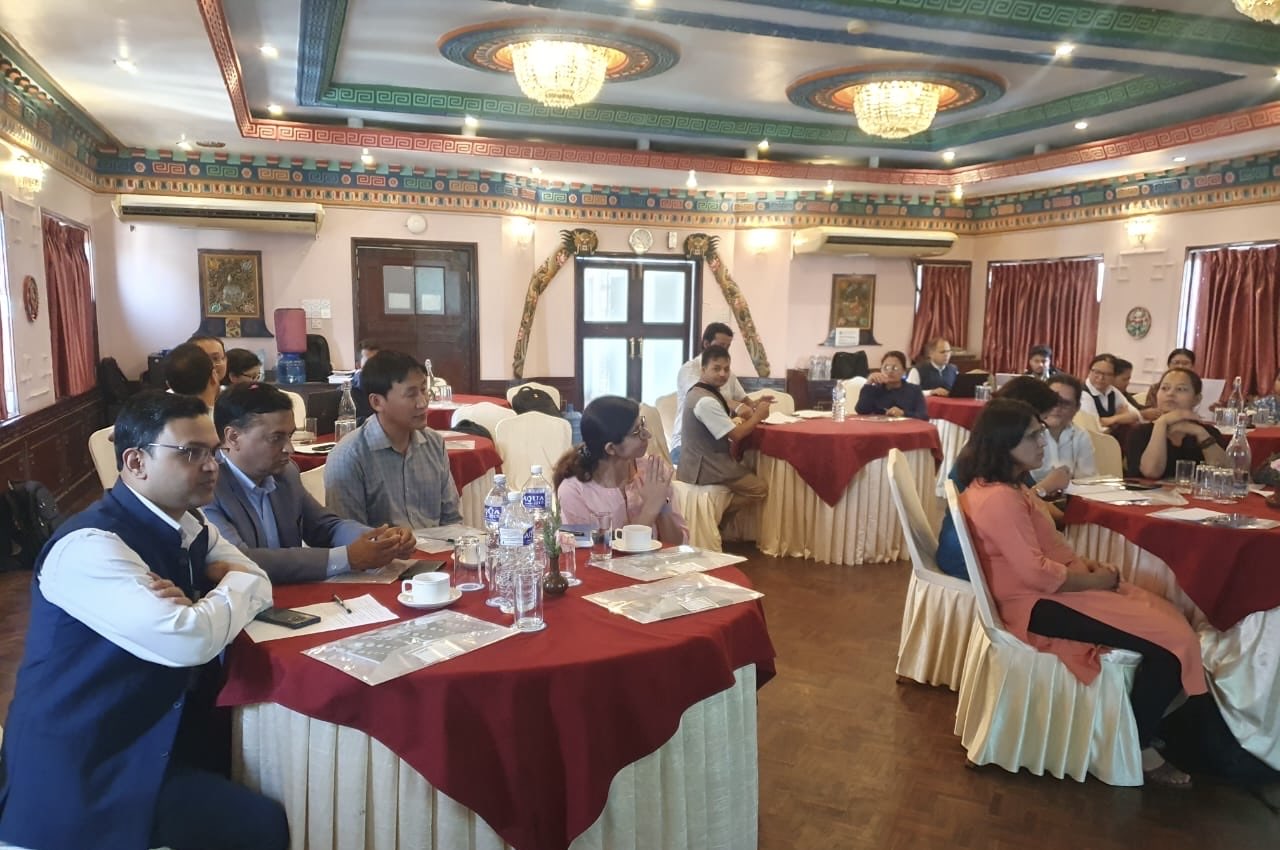Participants from the initial consultative workshop on integration of mental health into maternal health programme held in Bagmati Province, Nepal