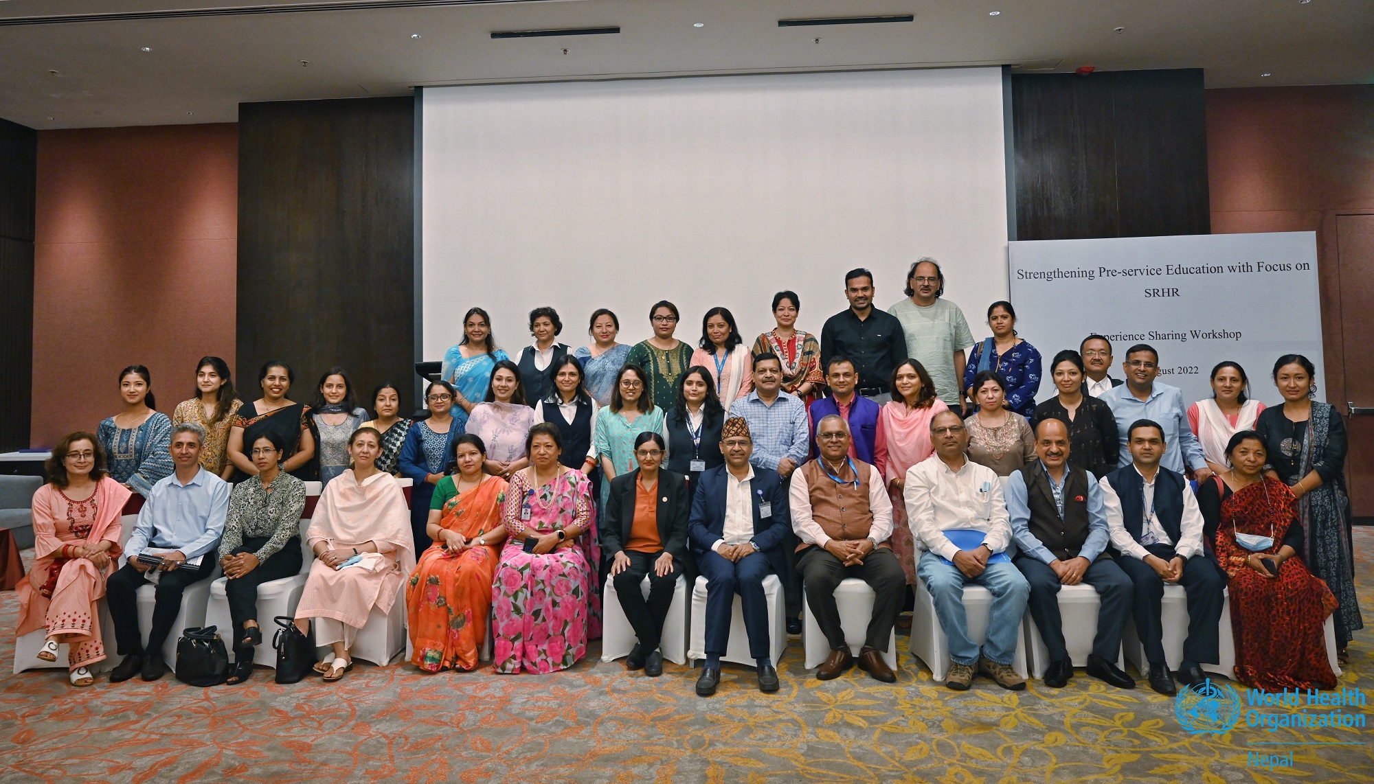 Participants in the experience sharing workshop_Strengthening Pre-Service Education with Focus on SRHR Experience Sharing Workshop_1_S.G.Amatya