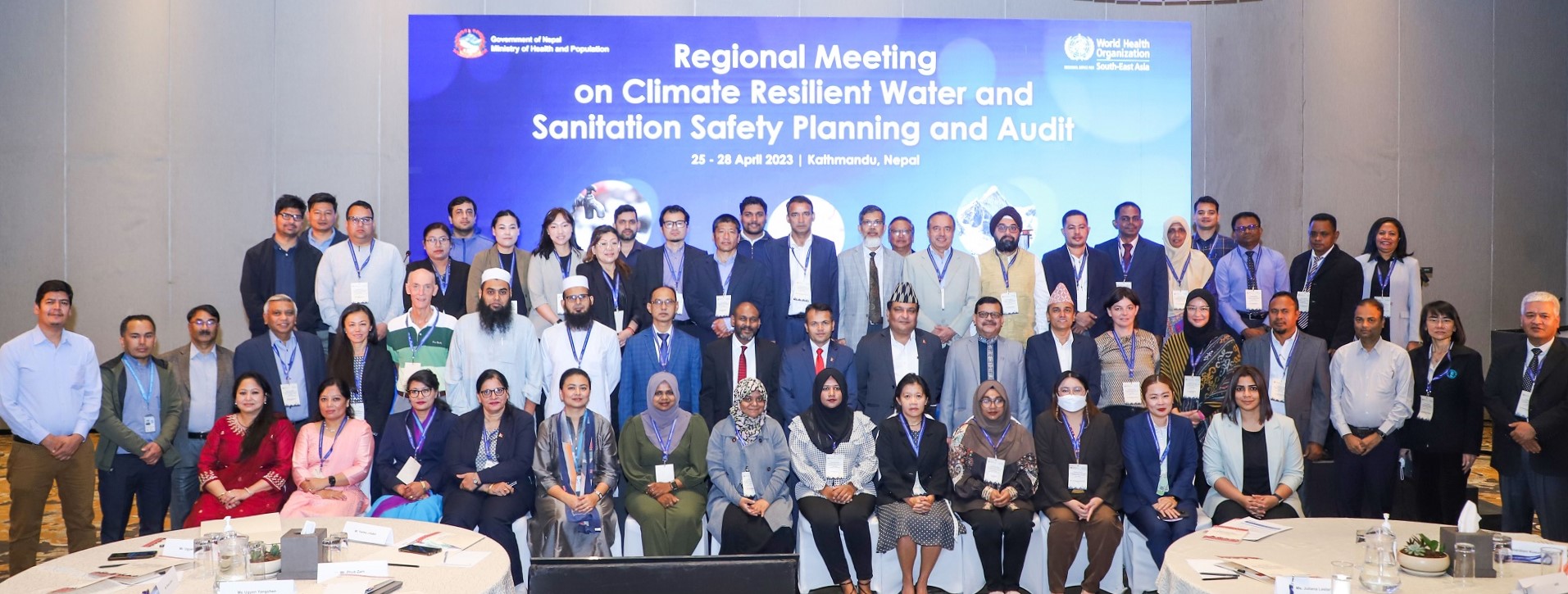 Nepal hosts regional meeting to strengthen water quality and sanitation safety_Group Photo_1_IMG_0195