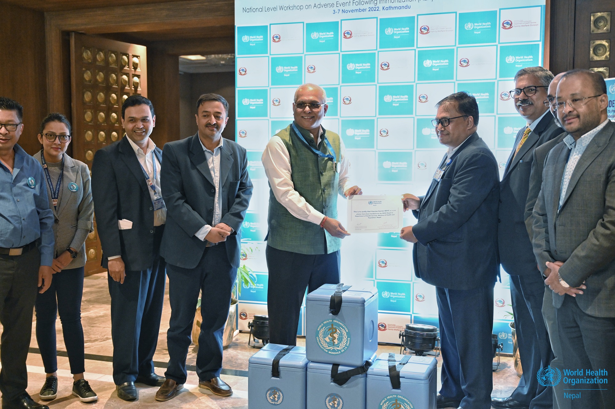 20,000 Vaccine Carriers Handed Over To MoHP_1_DSC_2183