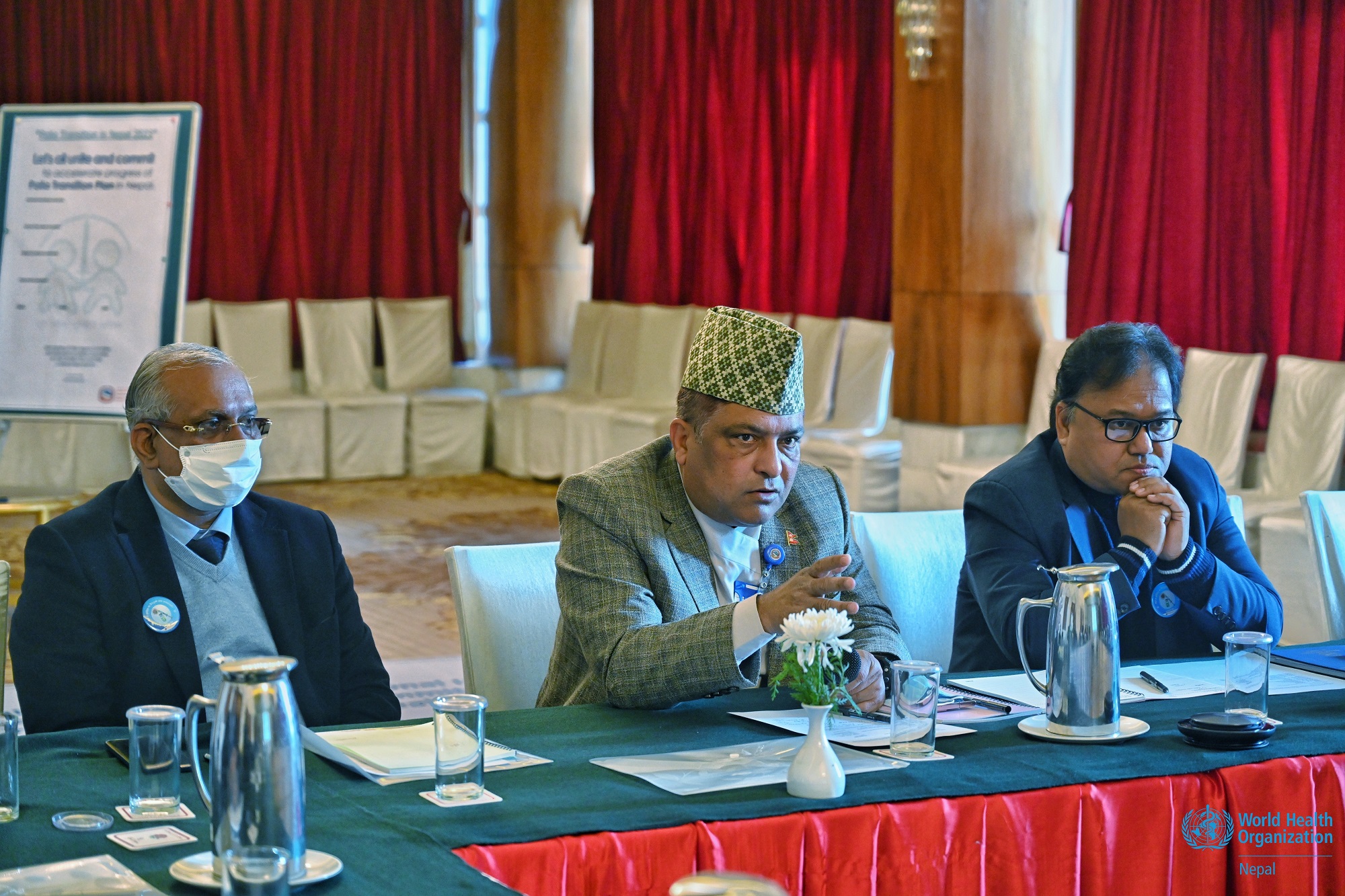 Dr. Roshan Pokhrel_1_High-Level Consultative Meeting held to finalize Polio Transition Plan and Polio Outbreak Response Plan for Nepal