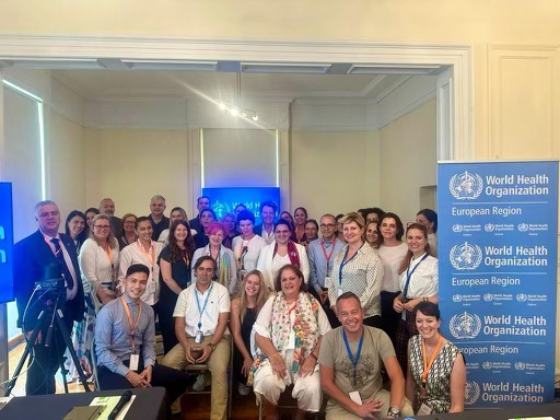 Journalism training on NCDs group photo