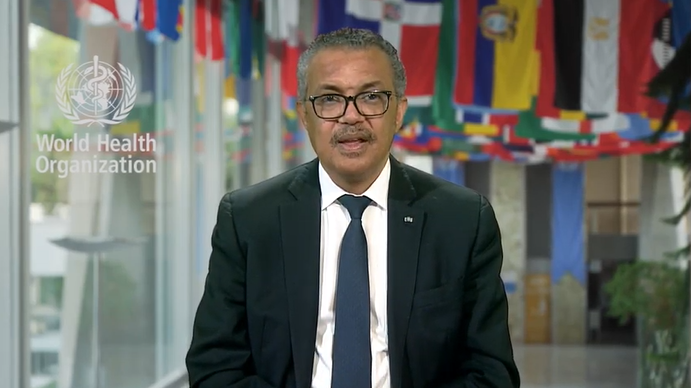 WHO Dr Tedros Portrait