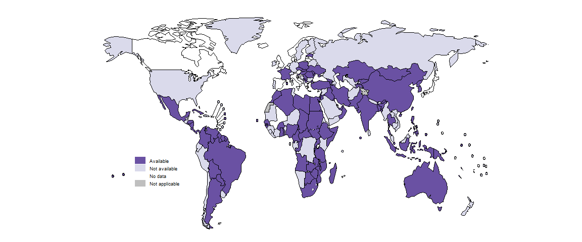 fig_5-2-8e-1 Map for social protection - No compulsory isolation