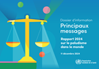 Principaux messages rapport mondial sur le paludisme 2024