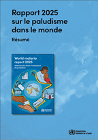 Couverture du résumé rapport 2025 sur le paludisme