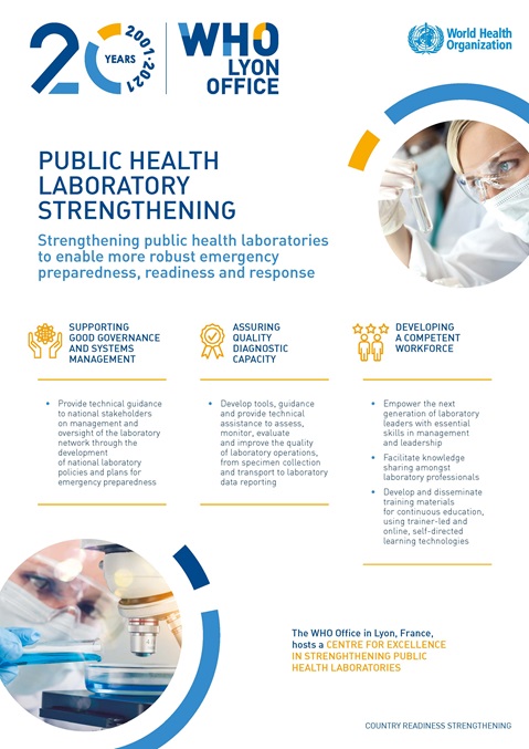 Brochure: Laboratory Strengthening - WHO Lyon Office