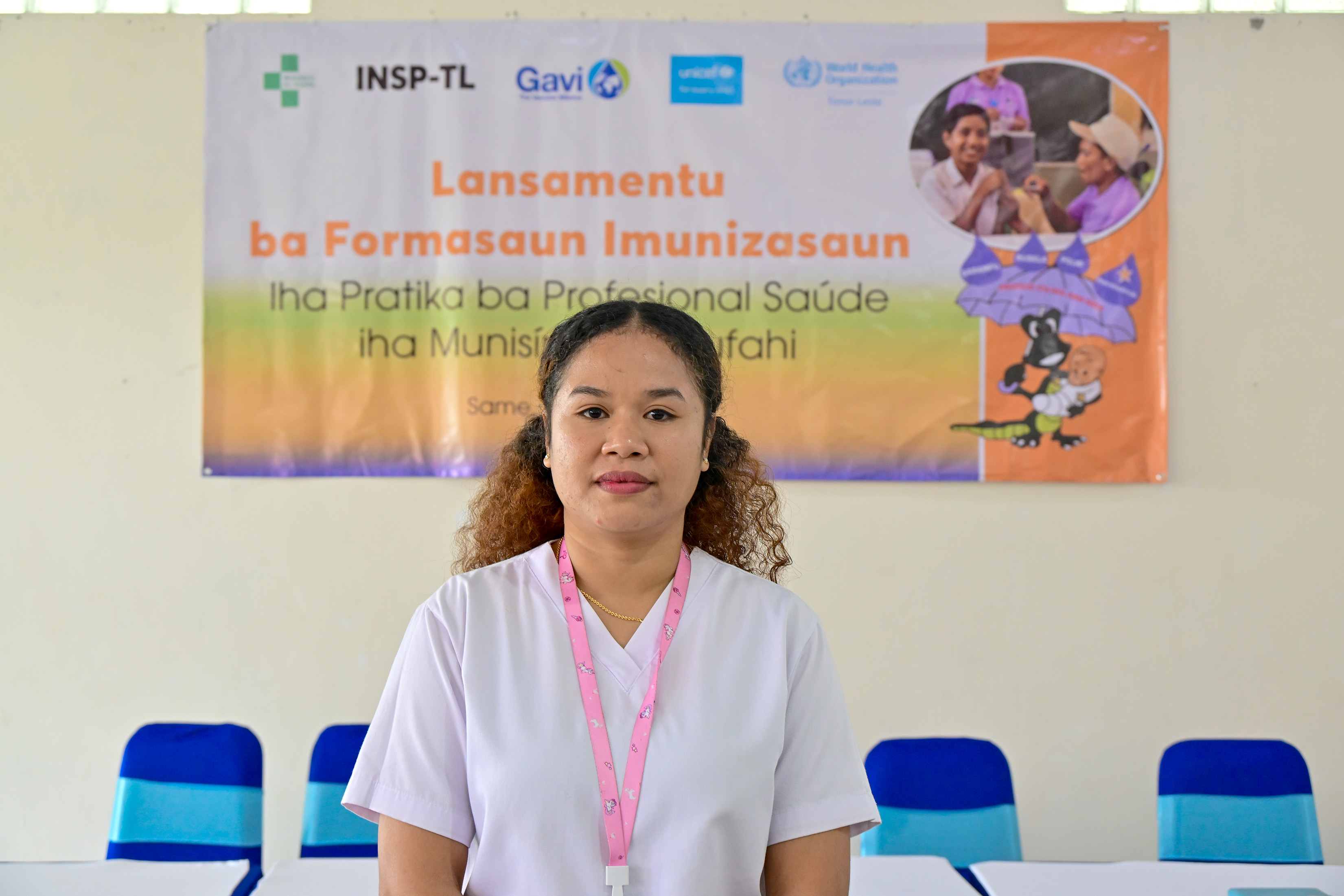 Agripina Pereira, EPI trainee