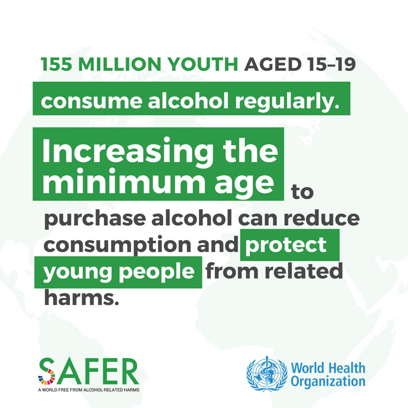 SAFER meme on availability Increasing the minimum age can protect young people from alcohol related harm