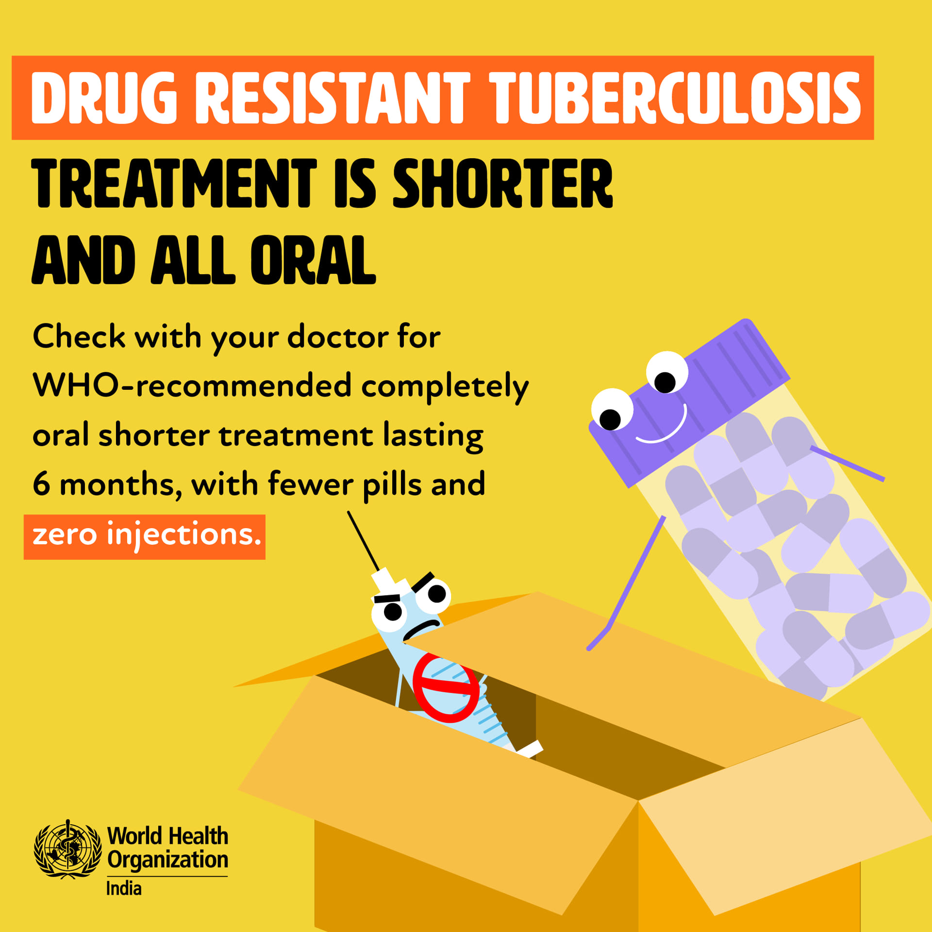 Drug resistant TB treatment is shorter and all oral