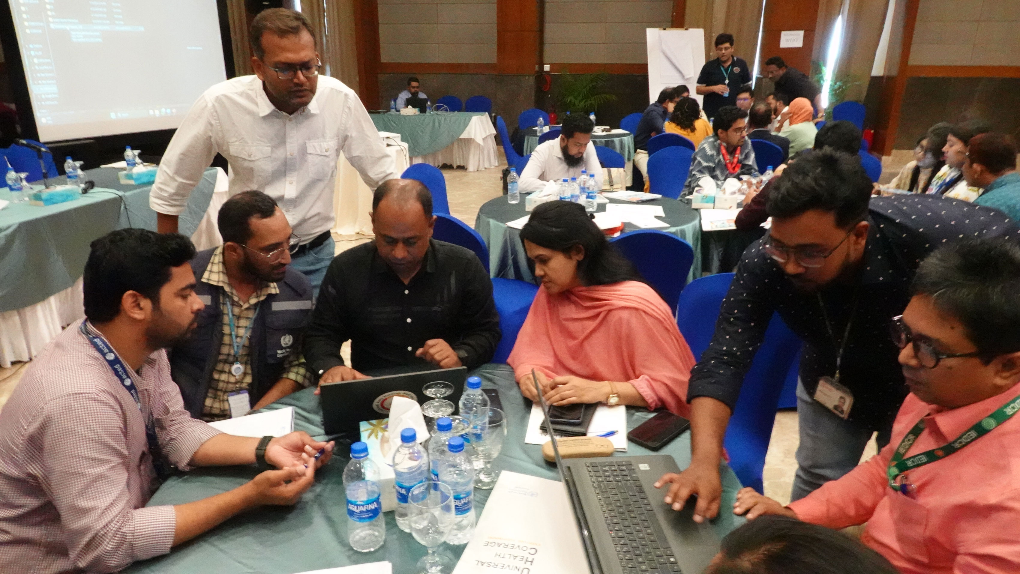 Participants collaborate in group exercises, mapping risks and shaping local strategies for stronger emergency preparedness