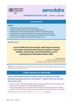 AMR research covers pharmacy education surveillance antibiotic use wastewater and typhoid burden