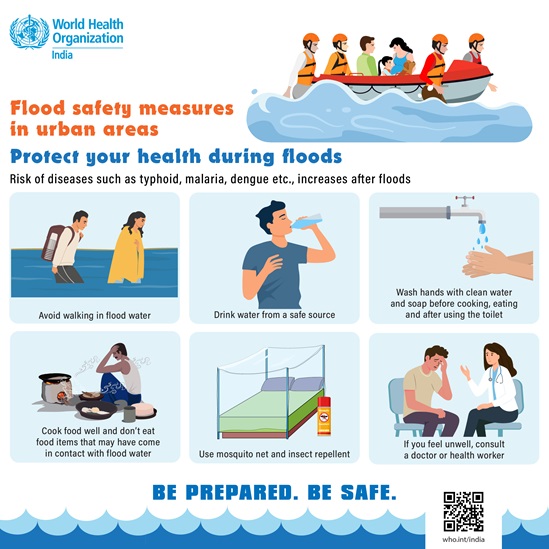Flood safety measures to protect your health during floods