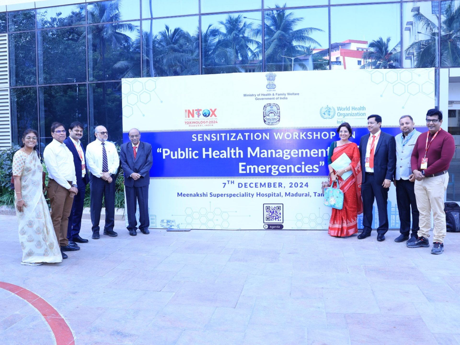 Sensitization workshop on Public Health Management of Chemical Emergencies, December 7, 2024, at Madurai, Tamil Nadu