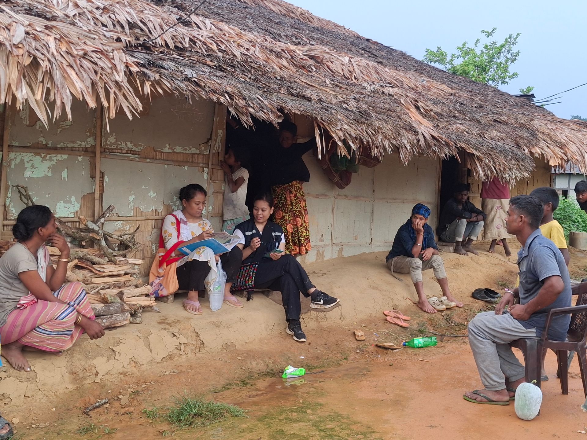 WHO field monitoring teams identified Mopa Tea village under Community Health Centre Kanubari