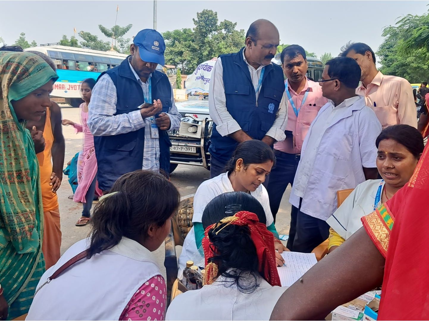 WHO National Public Health Support Network is conducting real-time field monitoring
