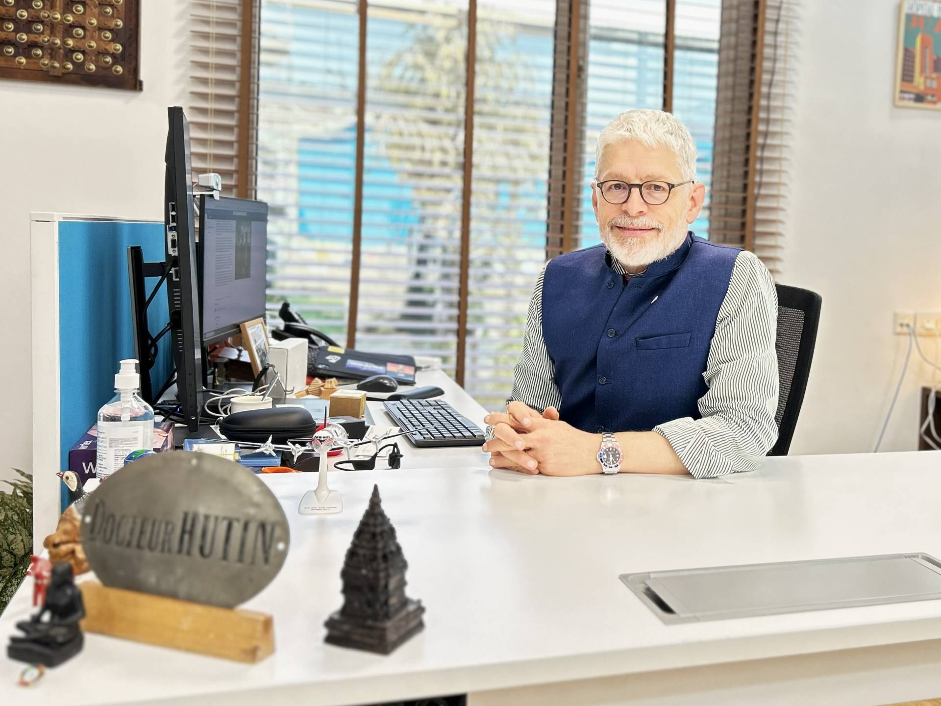 Dr Yvan J-F. Hutin began his assignment as the WHO Representative to India in May 2026.