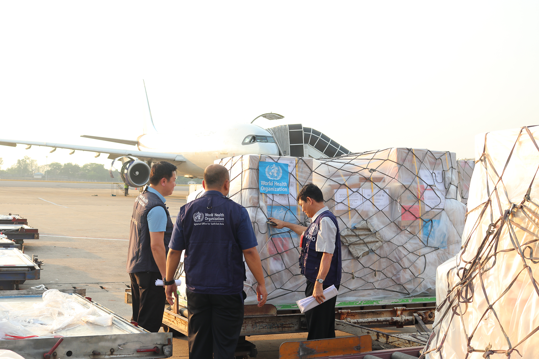 Emergency health supplies for Myanmar Earthquake