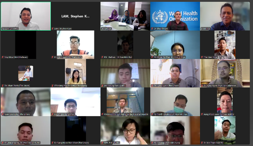 Scaling up TB detection in Myanmar through virtual training