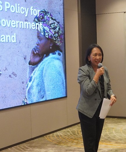 Opening remarks from Dr. Olivia Nieveras, Senior Public Health Specialist WHO Thailand