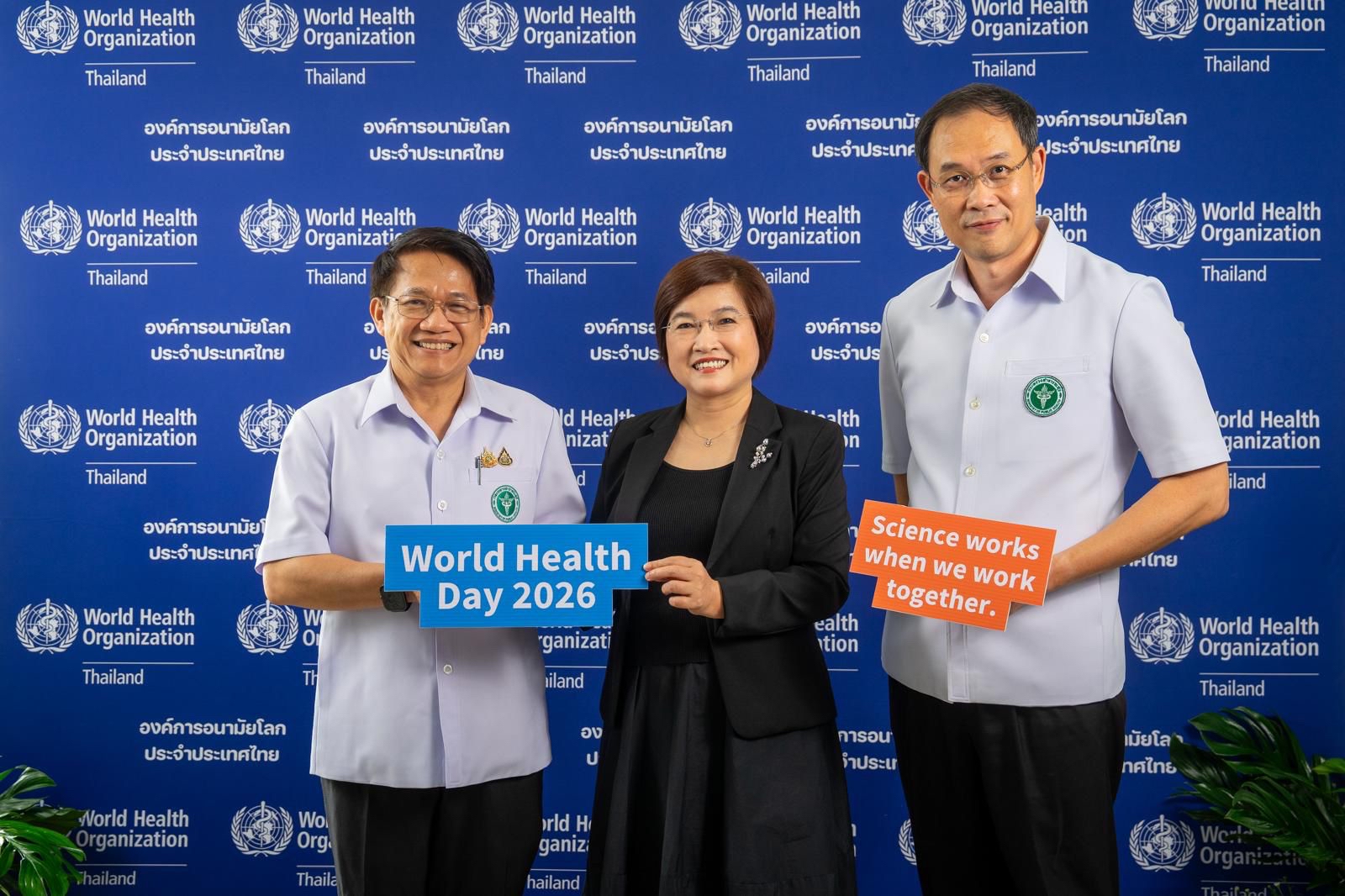 Dr. Li Ailan, WR to Thailand and MoPH partners