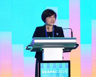 Dr Ailan Li, WHO Representative to Thailand delivered the opening remarks on behalf of WHO South East Asia Region.