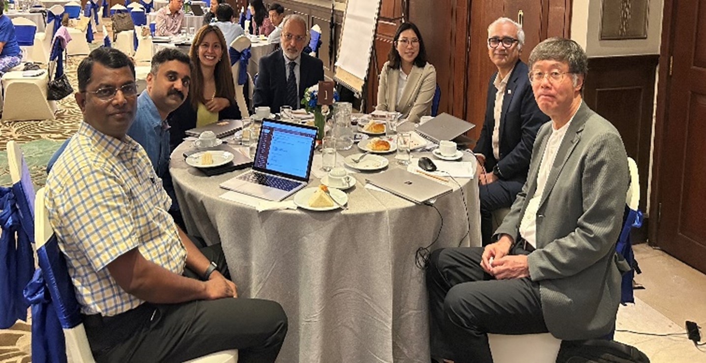 International reviewers at Debriefing meeting of JEMM, Myanmar