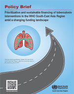 Cover page of Policy-Brief of Tuberculosis