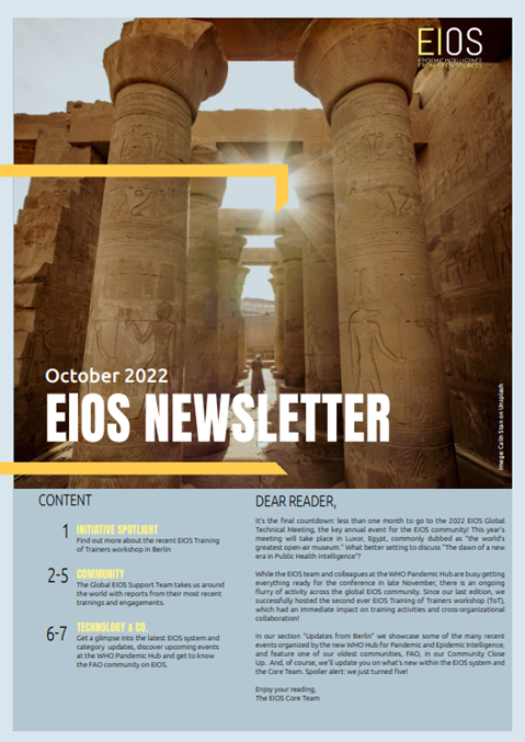 EIOS Newsletter October 2022