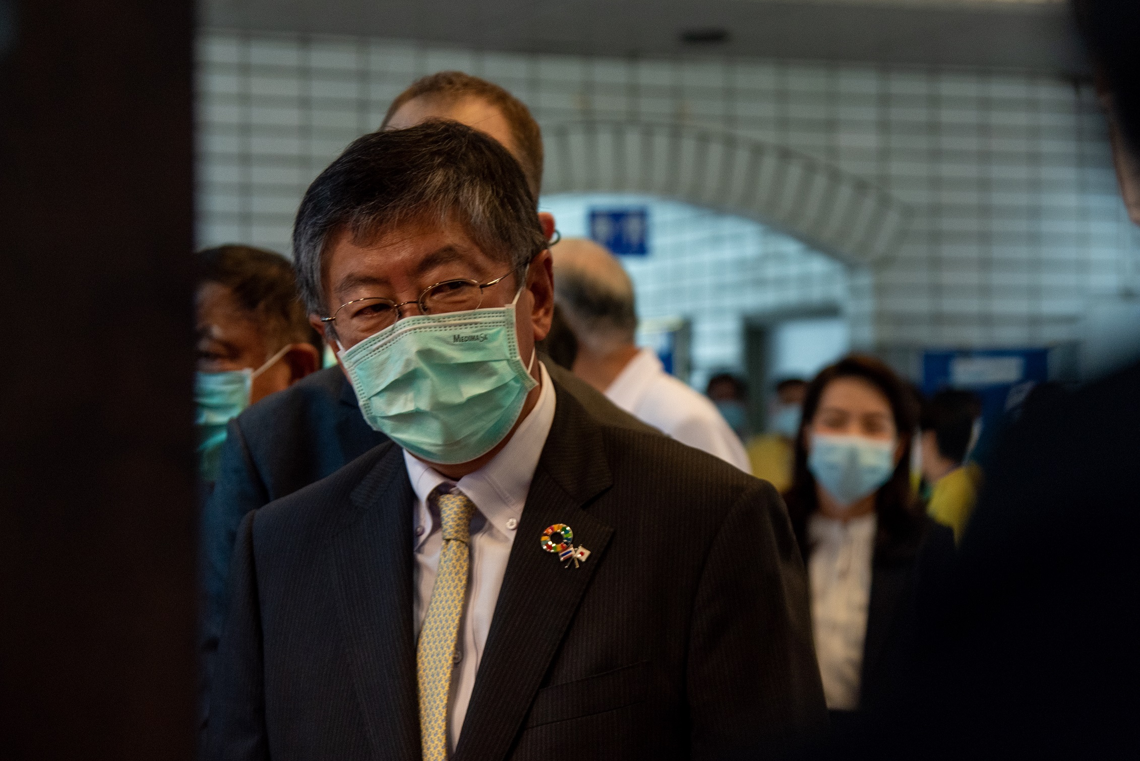Japanese Ambassador Nashida Kazuya visiting the National Institute of Health Renovated Laboratories (Level 2 and 3)