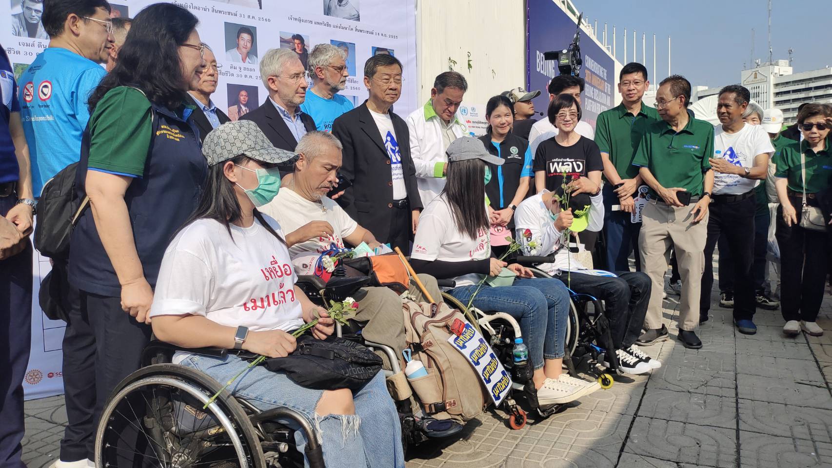 Road Traffic Victims commemorating in WDR 2024