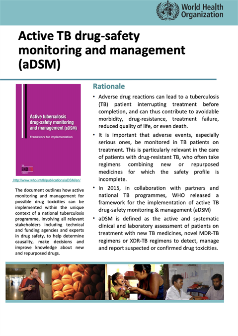 Active TB drug-safety monitoring and management (aDSM)