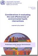Considerations in evaluating the cost effectiveness of environmental health interventions
