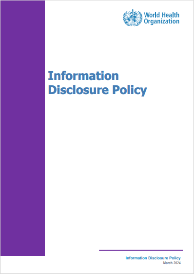 Information
Disclosure Policy