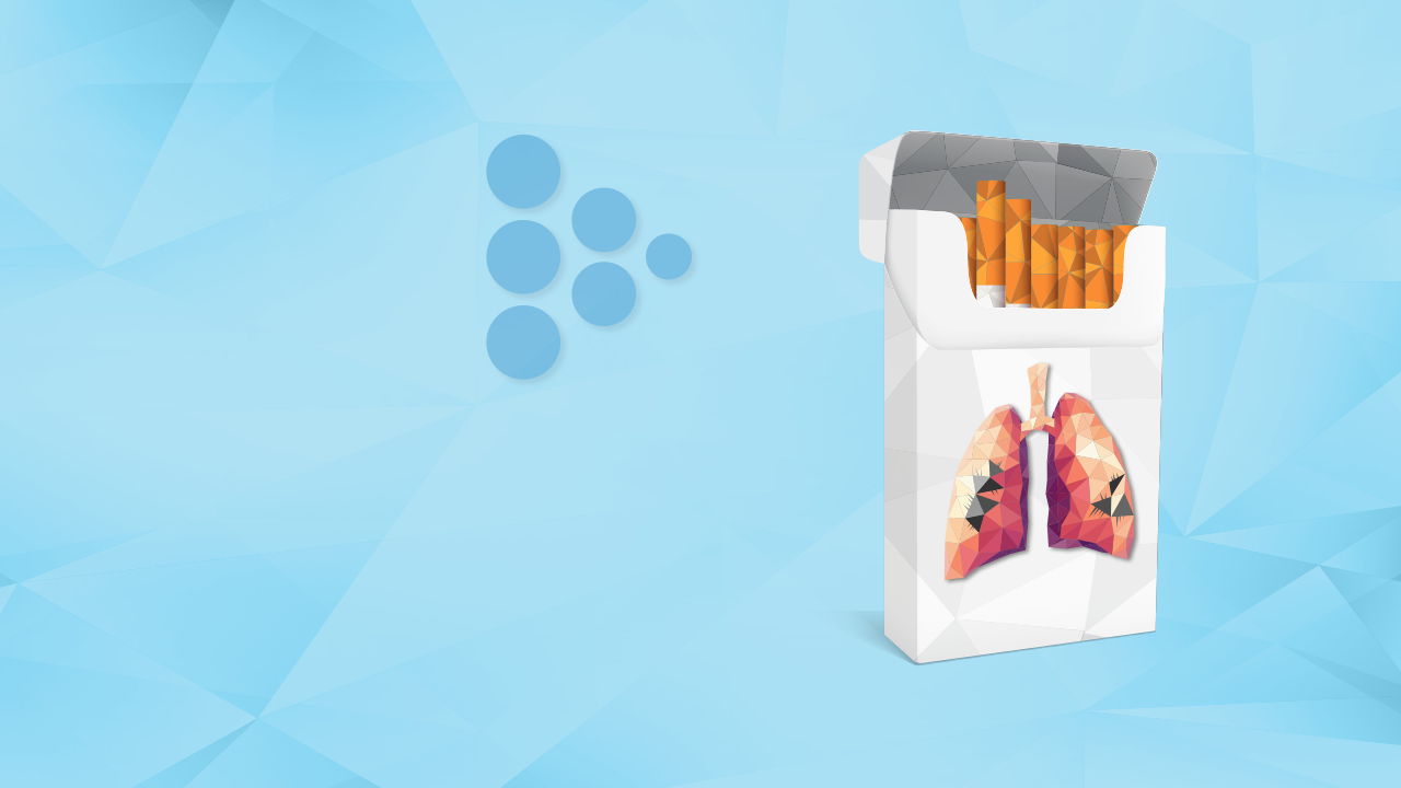 Warning about the dangers of tobacco