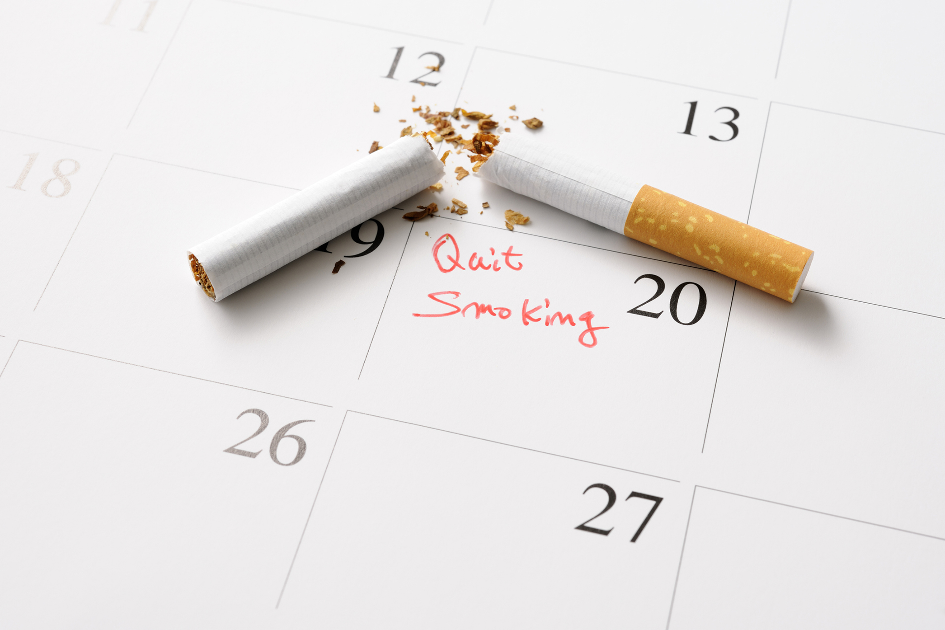 I pledge to quit tobacco and nicotine products