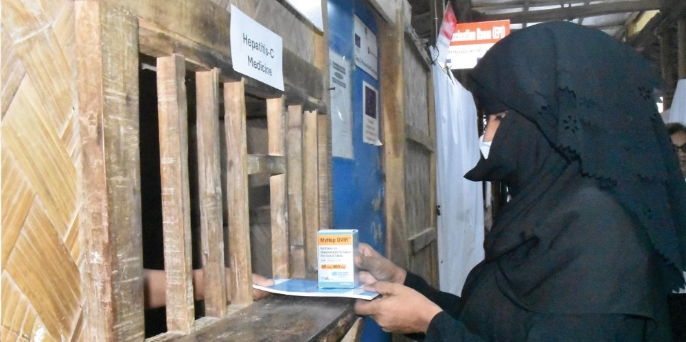 HCV patient in Rohingya refugee camps
