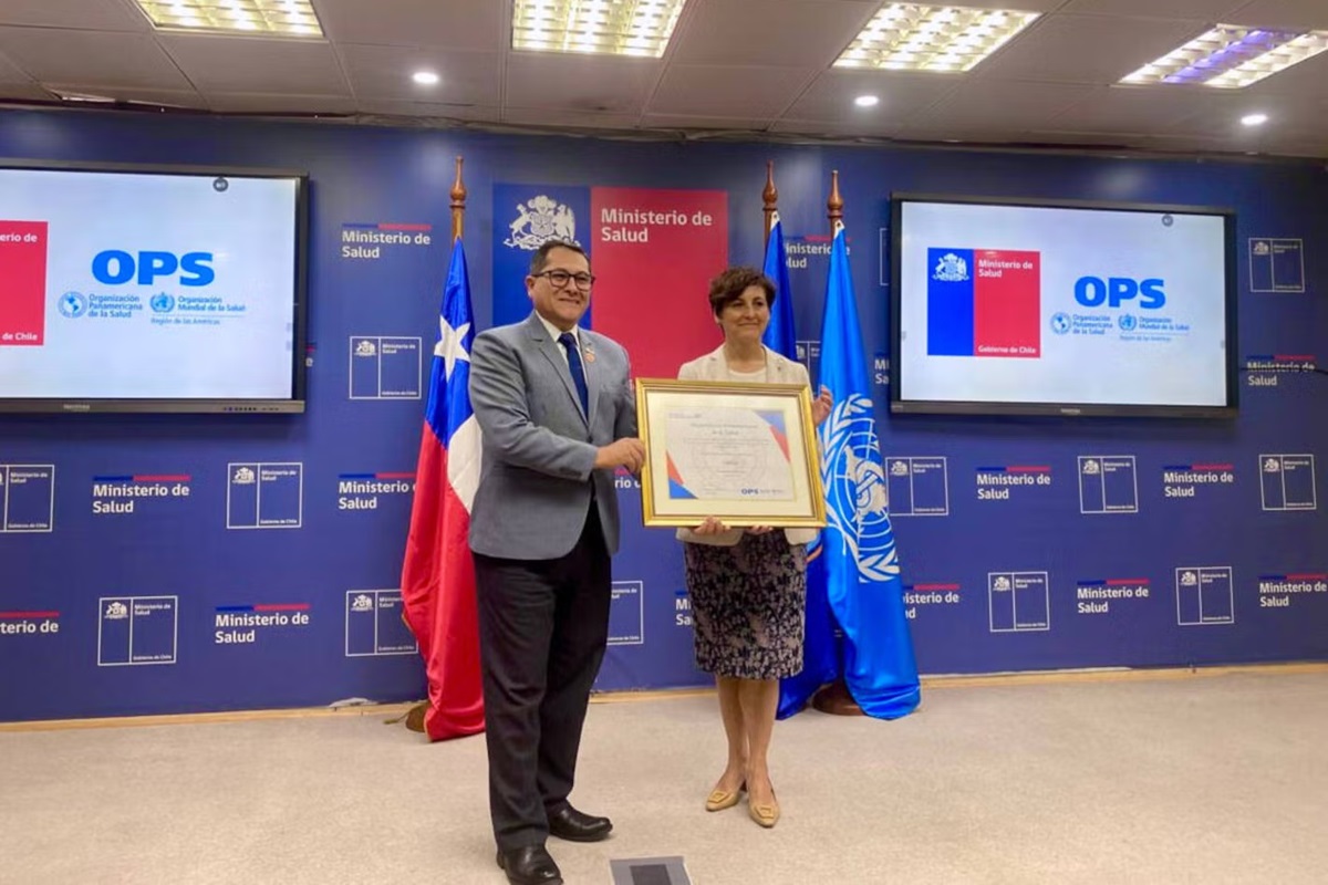 WHO visual for leprosy elimination in Chile