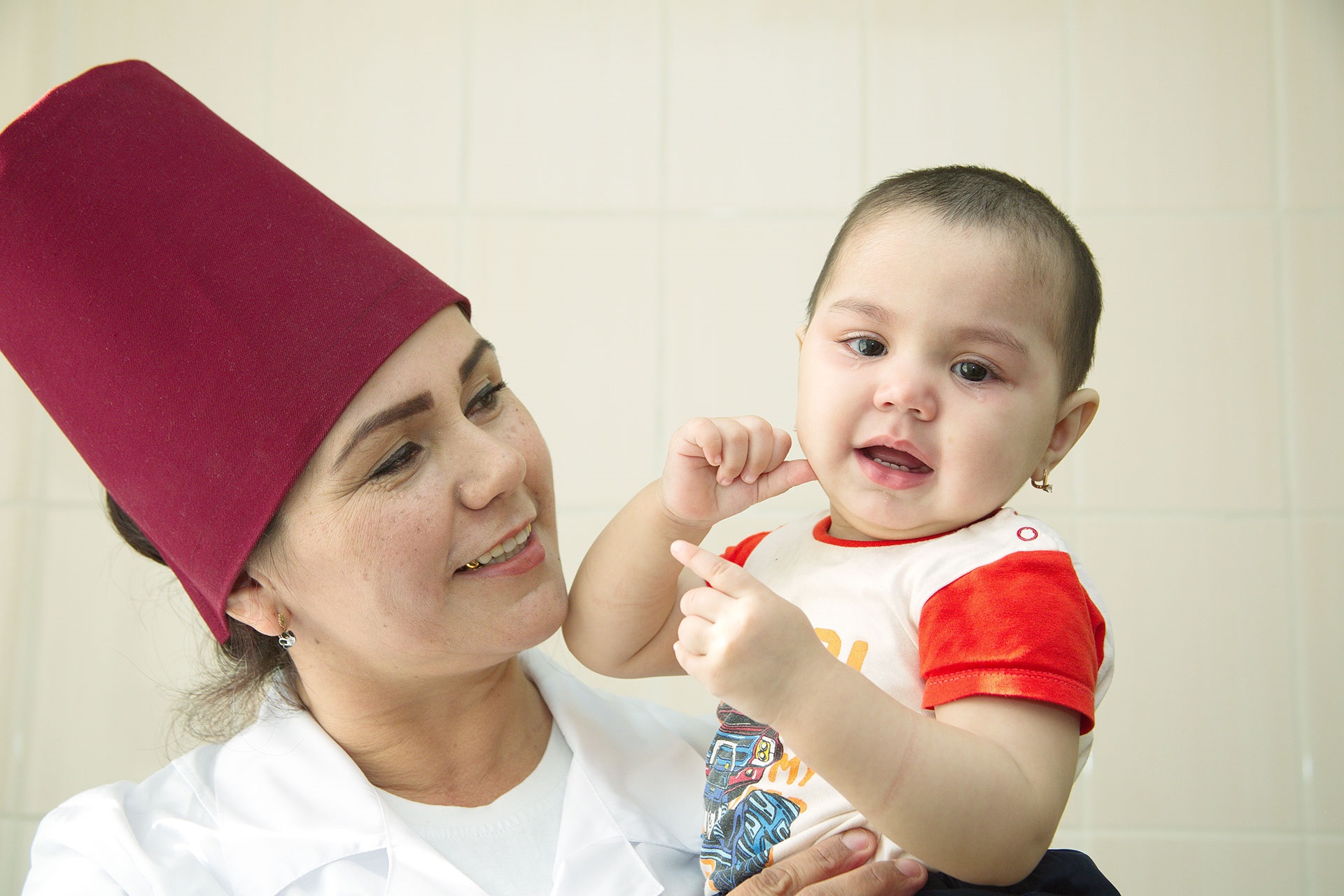 Children immunization Uzbekistan