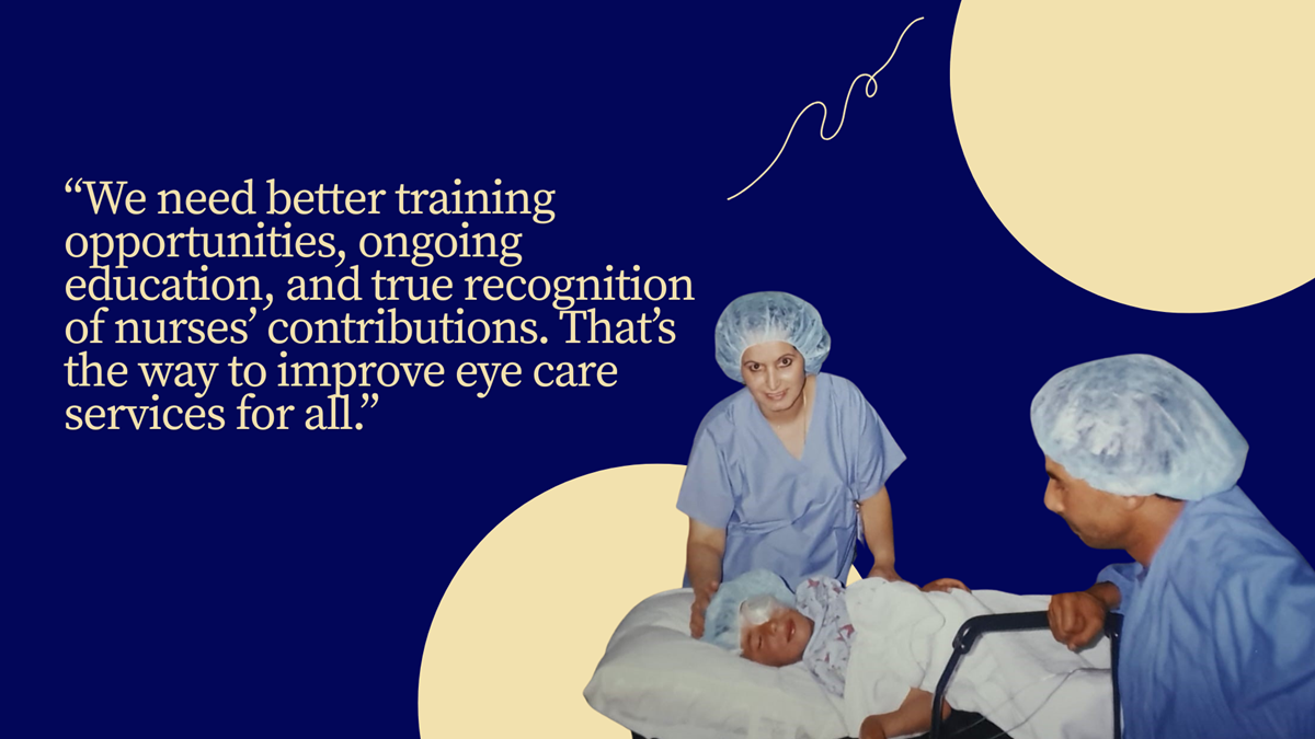 leading the way in nursing and eye health in Jordan