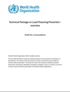 cover page package for lead poisoing prevention